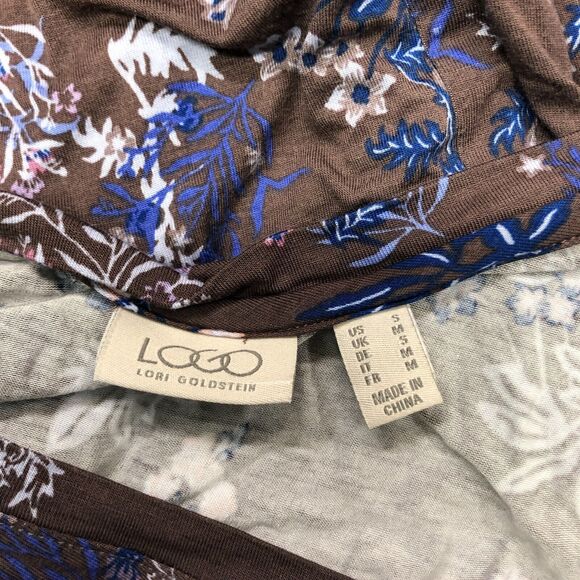 Logo by Lori Goldstein Women Sleeveless Tunic Top Shirt Size Small B261 -26 - Picture 2 of 11